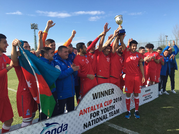 Yığmamız “Antalya Cup” turnirinin qalibi olub