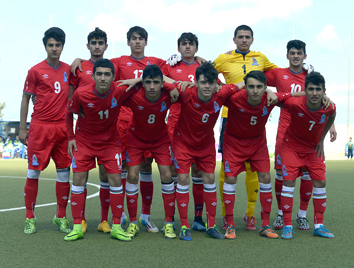 U-17 yoldaşlıq oyununda uduzub