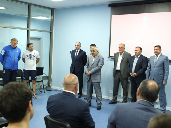 AFFA prezidenti milli komandaya uğur arzulayıb (fotolar)