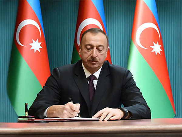 Azərbaycan Respublikası Prezidentinin Sərəncam imzaladı -