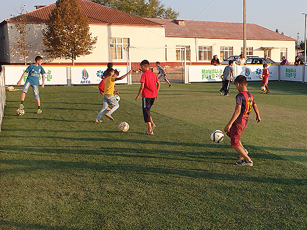 “Məhəllə futbolu” layihəsi Biləsuvarda -