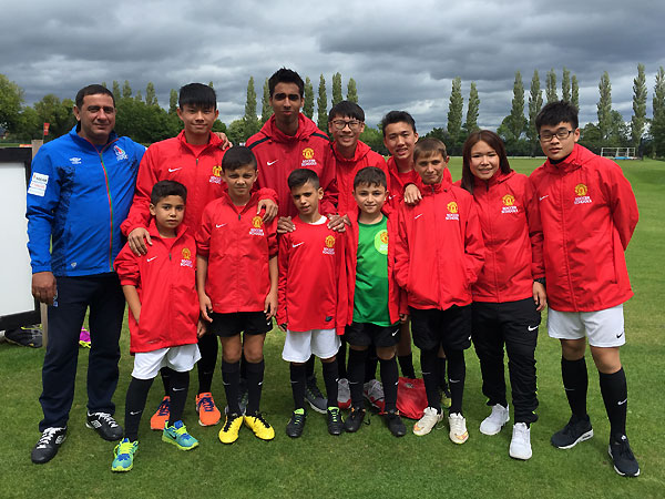 "Manchester United" Summer Soccer School: England (photos)