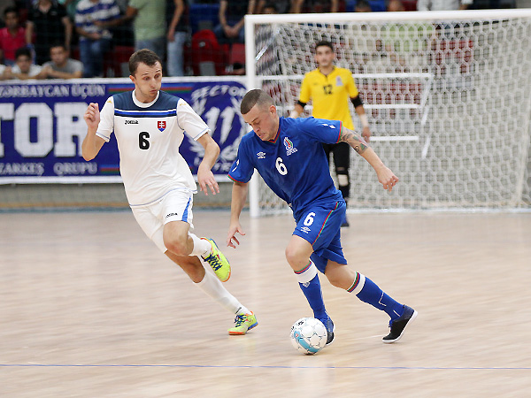 UEFA Futsal EURO play-off: Azerbaijan vs Slovakia (photos)