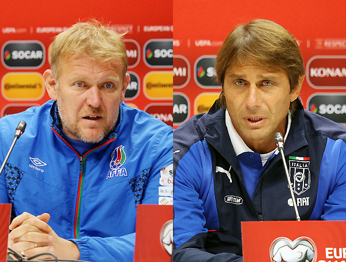 Azərbaycan – İtaliya: Məşqçi fikirləri