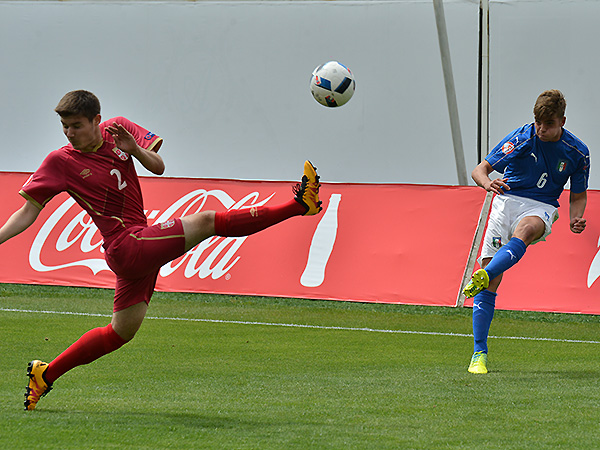 UEFA U-17 AÇ: İtaliya - Serbiya 2:1 (fotoreportaj)
