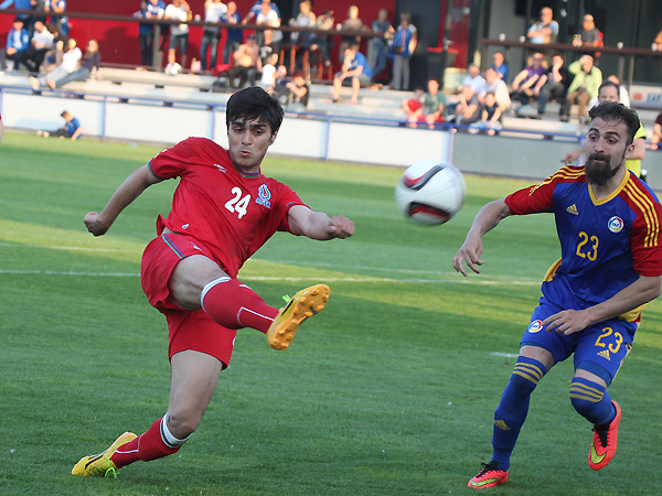 Friendly match: Azerbaijan - Andorra (photos)