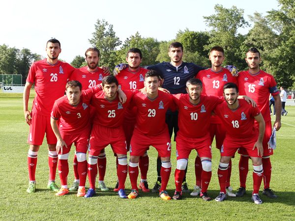Squad of Azerbaijan for the match against Macedonia