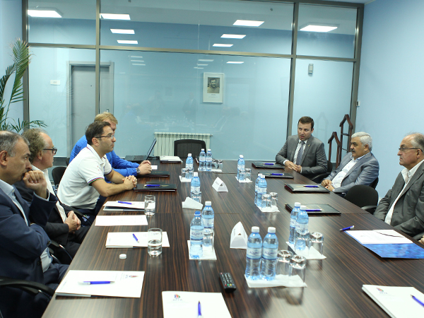 AFFA President met with Robert Prosinecki (photos)