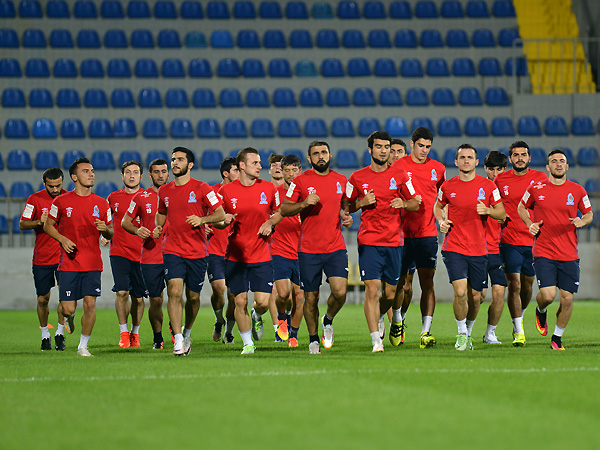 National team will have an open training for media