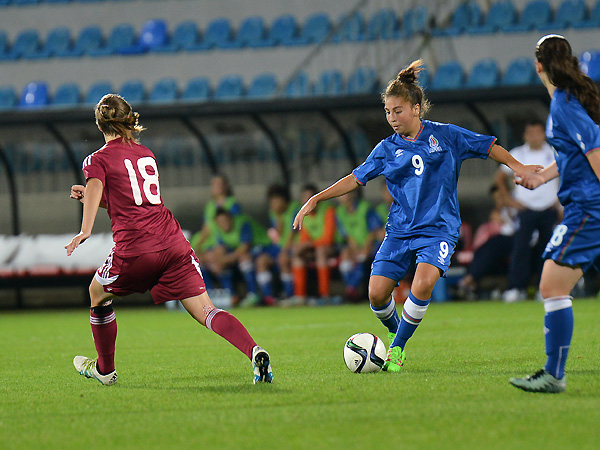 AÇ U-19 Qızlar: Latviya - Azərbaycan (fotoreportaj)