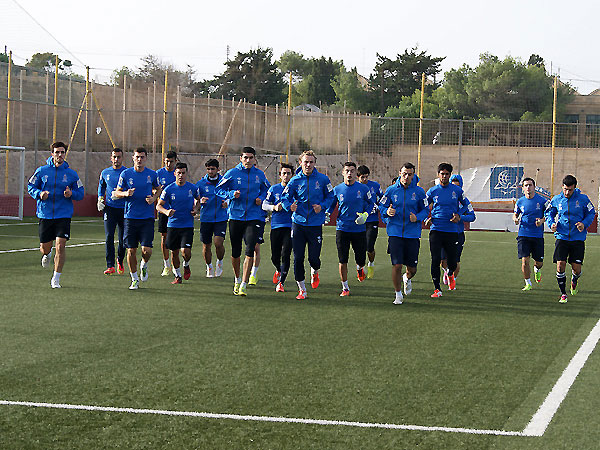 Training camp of U-21 in Baku