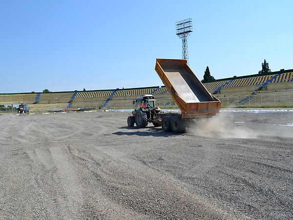 The hybrid grass changing process is going on (photos)