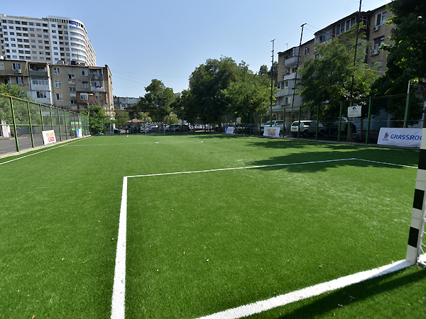 Another pitch with artificial turf in Baku (photo)