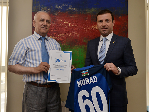 Anniversary greetings to Murad Mammadov