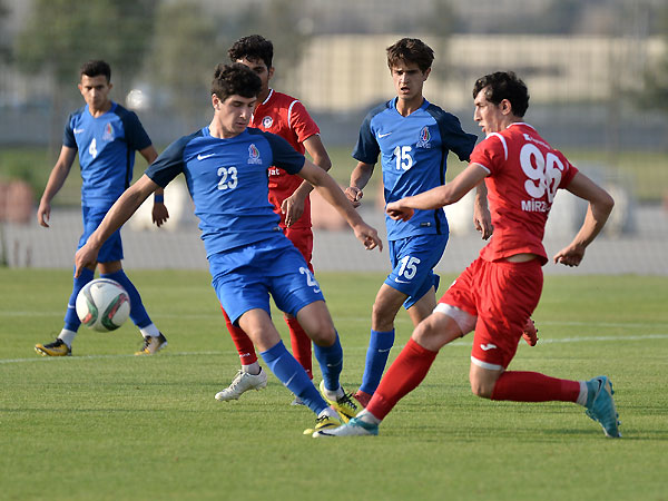 Azeri U-17 played a control match (photos)