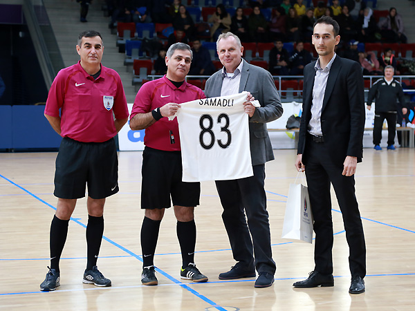 Elchin Samadli completed his referee career