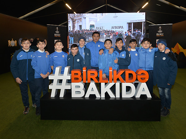 Coca-Cola U-13 League players visited "UEFA Europa League museum” (photos)