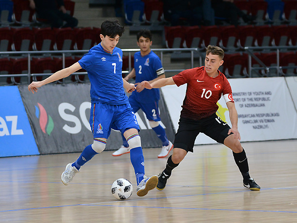 Futsal: Azerbaijan (U-19) - Turkey (U-19) (photos)