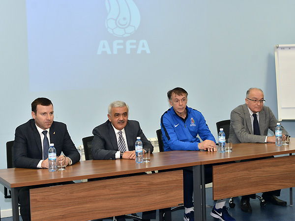 AFFA officials met the national team (photos)