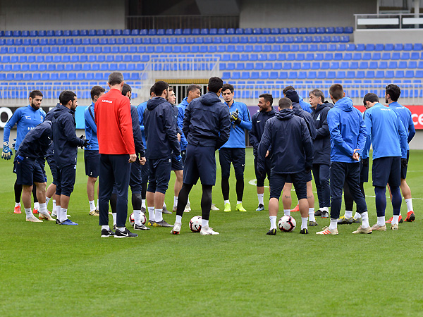 Training of the national team (photos) 