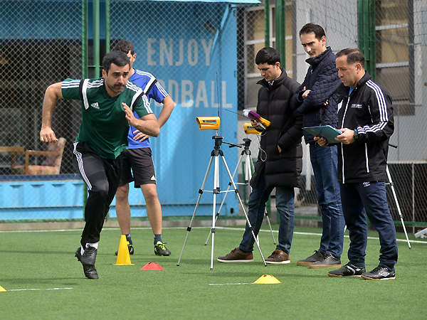 Physical training tests for assistant referees (photos)