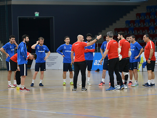 Training of the futsal national team (photos)