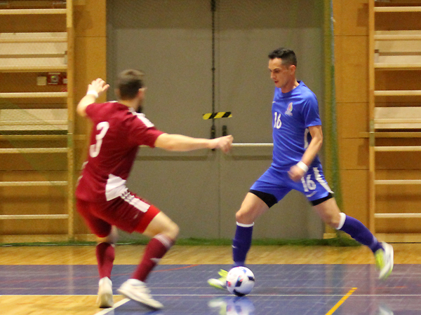 Friendly match: Latvia (futsal) - Azerbaijan (futsal) (photos)