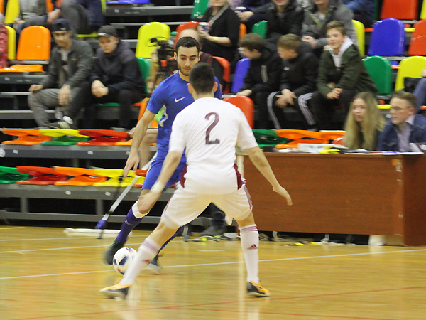 Friendly match: Latvia (futsal) - Azerbaijan (futsal) (photos)