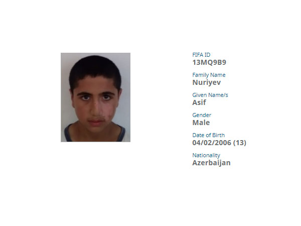 Azərbaycan futbol ailəsinin 170000-ci üzvü