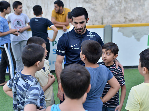 District Football Project, Yeni Guneshli settlement (photos)