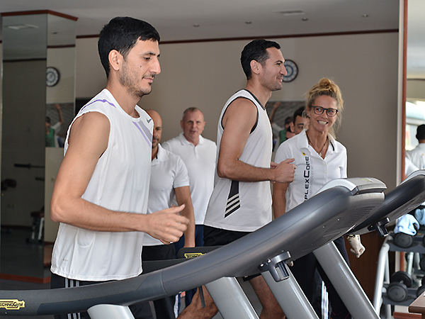 Referees took a lactate test (photos)
