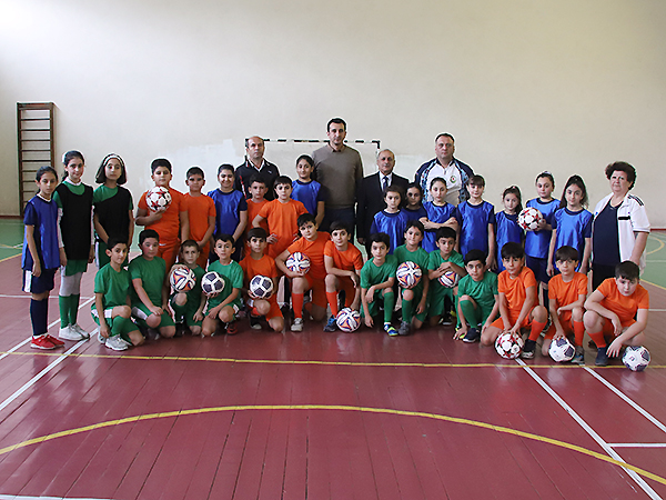 "Football lessons at schools": School № 276 (photos)
