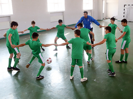 Football lesson in schools project in Aghjabadi and Tovuz (photos)