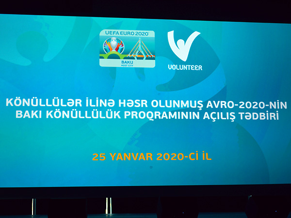 Avro-2020 könüllüləri üçün xüsusi gecə təşkil olunub (fotoreportaj)