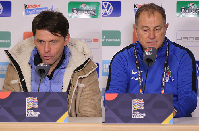 NL: Luxembourg - Azerbaijan: Coaches’ opinions  