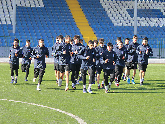 U-17 trainings. Tovuz (photos)