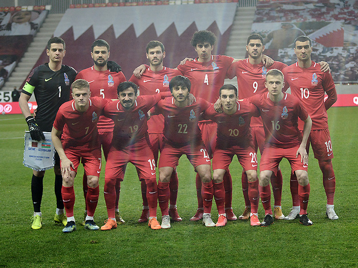 Our national team played against the national team of Qatar