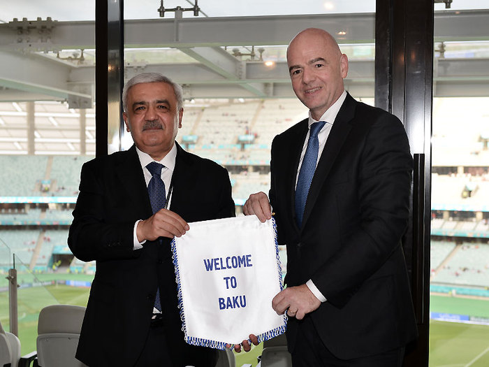 Gianni İnfantino: “AFFA hər zaman FIFA-nın dəstəyinə əmin ola bilər”