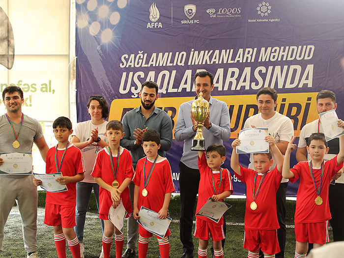 The tournament holding for children with special needs was completed (photos)