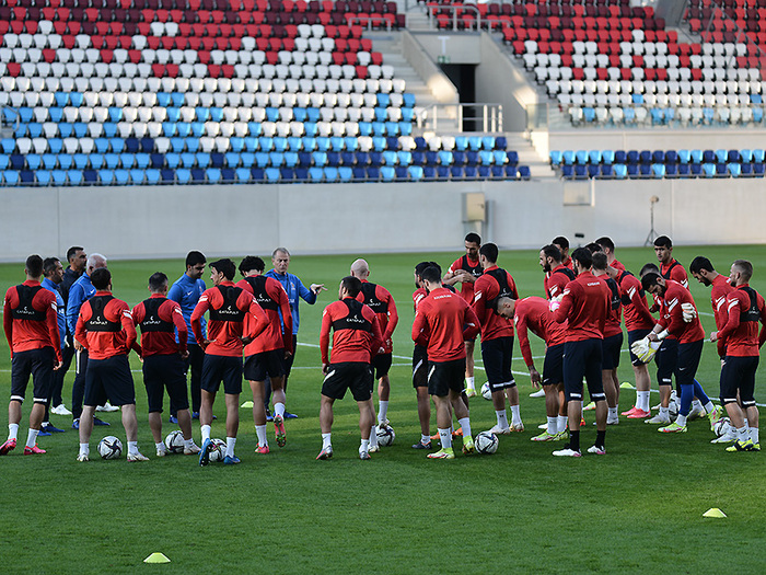 Azerbaijan national team’s training in Luxembourg (photos)