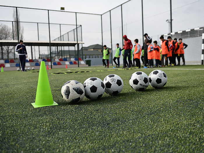 A football school began to function in Shamakhi (photos)
