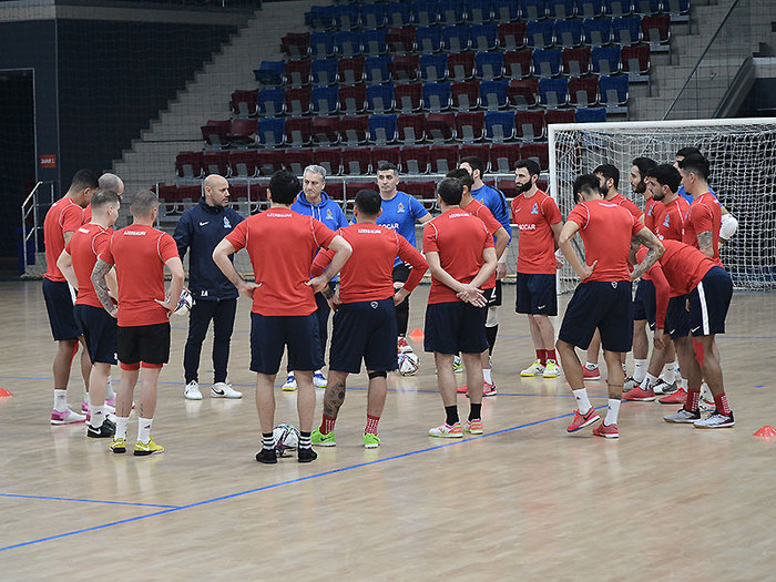 An open training session of A-national futsal team (photos)