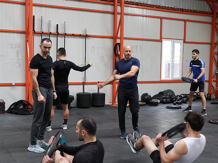 Hakimlər üçün məşq keçirilib (fotolar)