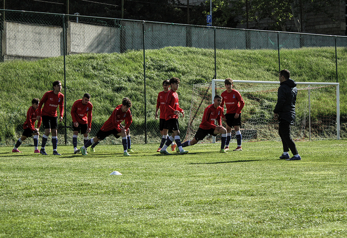 A training session of the Under-17 team. Tbilisi (photos)