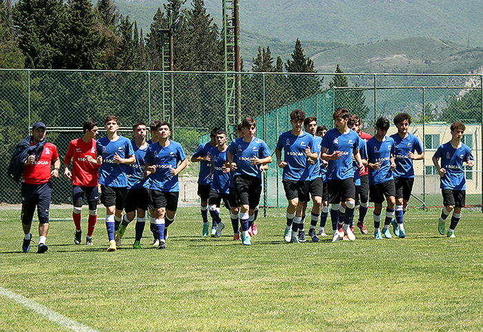 A training session of the Under-17 team. Georgia (photos)