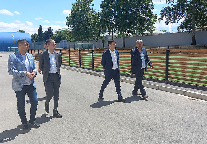 General Secretary visited Turan Tovuz Football Academy 