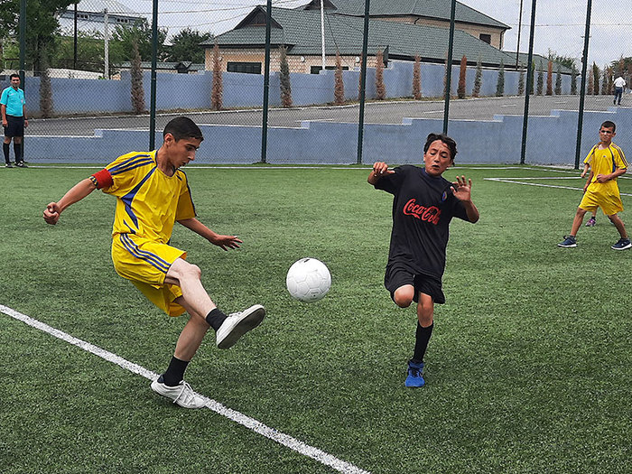 The winner of the Coca-Cola Schoolkids Cup on the Central District (photos) 