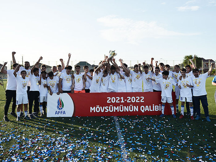“Sabah” AFFA U-14 Liqasının qalibi olub (fotoreportaj)