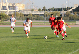 FM: Azerbaijan U-19 - Belarus U-19 (photos)