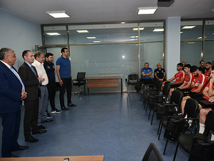 AFFA management met with members of the national team (photos)